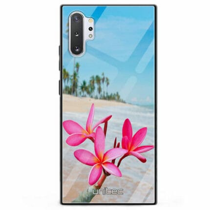 Samsung Galaxy Note 10 Plus unitec suojakuori Beach Flowers