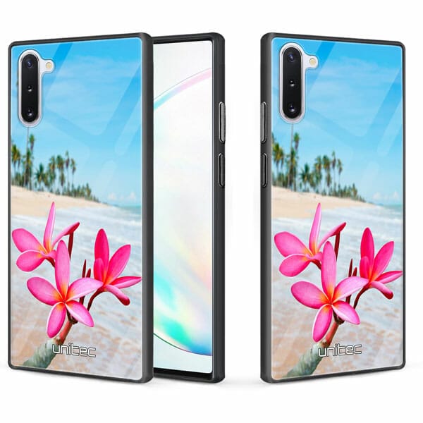 Samsung Galaxy Note 10 unitec suojakuori 2 Beach Flowers