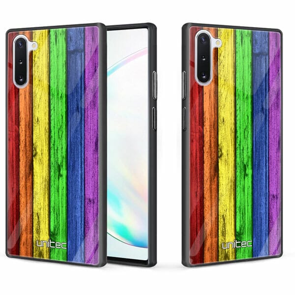 Samsung Galaxy Note 10 unitec suojakuori 2 Rainbow Board