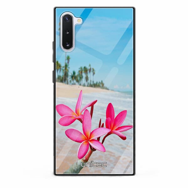 Samsung Galaxy Note 10 unitec suojakuori Beach Flowers