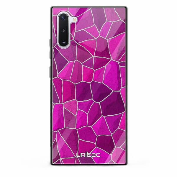 Samsung Galaxy Note 10 unitec suojakuori Pink Pattern