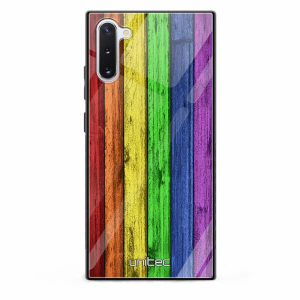 Samsung Galaxy Note 10 unitec suojakuori Rainbow Board