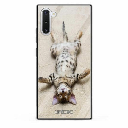 Samsung Galaxy Note 10 unitec suojakuori Relaxing Cat