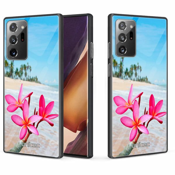Samsung Galaxy Note 20 Ultra unitec suojakuori 2 Beach Flowers
