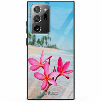 Samsung Galaxy Note 20 Ultra unitec suojakuori Beach Flowers
