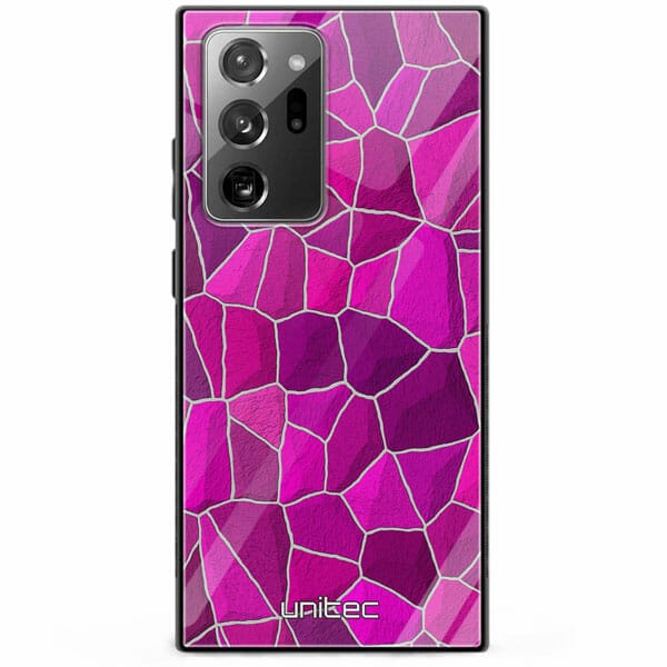 Samsung Galaxy Note 20 Ultra unitec suojakuori Pink Pattern