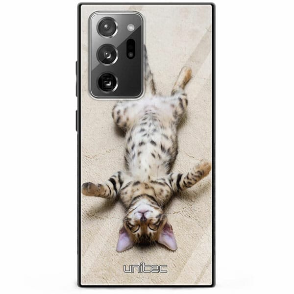 Samsung Galaxy Note 20 Ultra unitec suojakuori Relaxing Cat