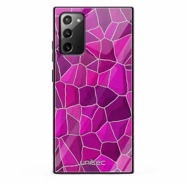 Samsung Galaxy Note 20 unitec suojakuori Pink Pattern