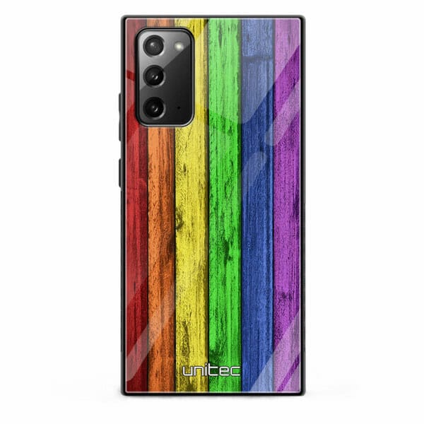 Samsung Galaxy Note 20 unitec suojakuori Rainbow Board