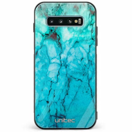 Samsung Galaxy S10 Plus unitec suojakuori Icy Marble