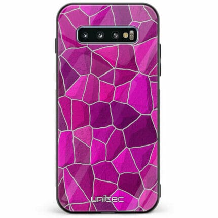 Samsung Galaxy S10 Plus unitec suojakuori Pink Pattern