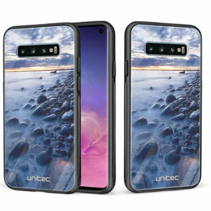 Samsung Galaxy S10 unitec suojakuori 2 Rocky Beach Sunset