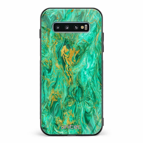 Samsung Galaxy S10 unitec suojakuori Aqua Mint