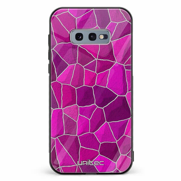 Samsung Galaxy S10e unitec suojakuori Pink Pattern