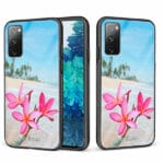 Samsung Galaxy S20 FE 5G unitec suojakuori 2 Beach Flowers
