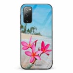 Samsung Galaxy S20 FE 5G unitec suojakuori Beach Flowers