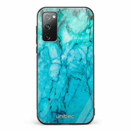 Samsung Galaxy S20 FE 5G unitec suojakuori Icy Marble