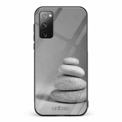 Samsung Galaxy S20 FE 5G unitec suojakuori Relaxing Stones