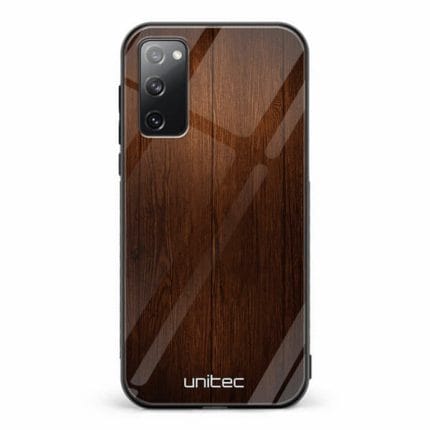 Samsung Galaxy S20 FE 5G unitec suojakuori Wood Texture