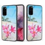 Samsung Galaxy S20 Plus 5G unitec suojakuori 2 Beach Flowers