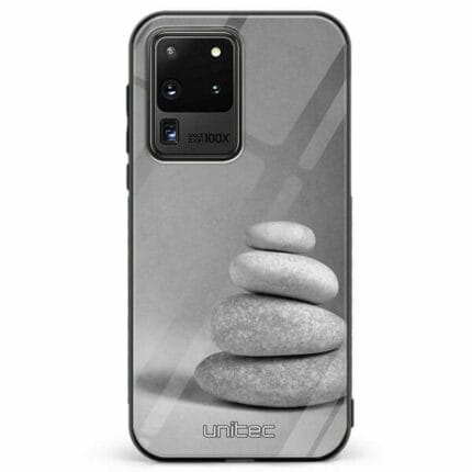 Samsung Galaxy S20 Ultra 5G unitec suojakuori Relaxing Stones