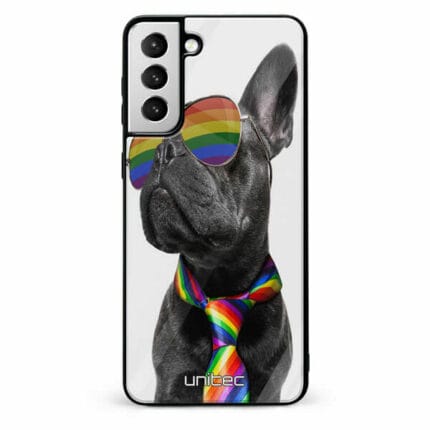 Samsung Galaxy S21 Plus 5G unitec suojakuori Pride Dog