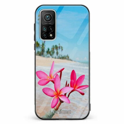 Xiaomi Mi 10T 10T Pro unitec suojakuori Beach Flowers
