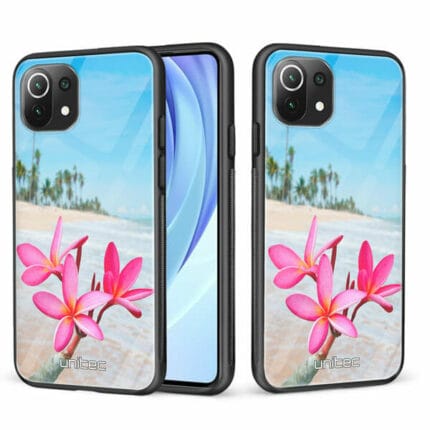 Xiaomi Mi 11 Lite unitec suojakuori 2 Beach Flowers