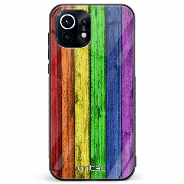 Xiaomi Mi 11 unitec suojakuori Rainbow Board