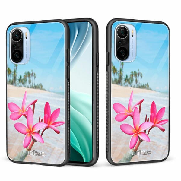 Xiaomi Mi 11i unitec suojakuori 2 Beach Flowers