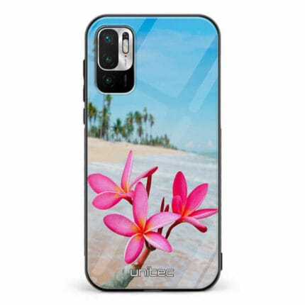 Xiaomi Redmi Note 10 5G unitec suojakuori Beach Flowers