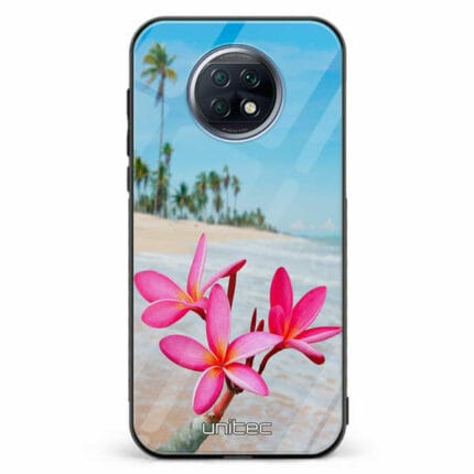 Xiaomi Redmi Note 9T unitec suojakuori Beach Flowers