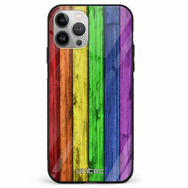 iPhone 11 Pro Max unitec suojakuori Rainbow Board