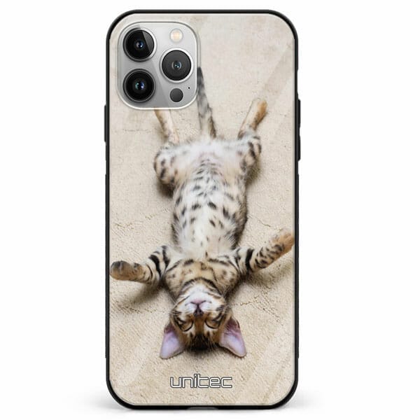 iPhone 11 Pro Max unitec suojakuori Relaxing Cat