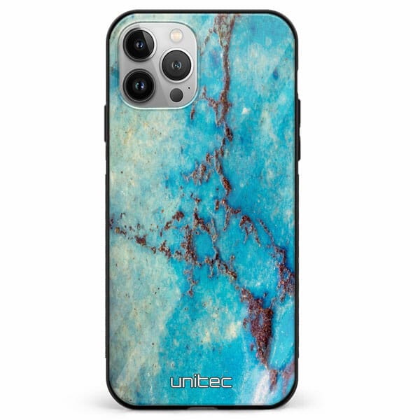 iPhone 11 Pro Max unitec suojakuori Turquoise Marble