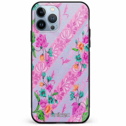 iPhone 11 Pro unitec suojakuori Flower Canvas