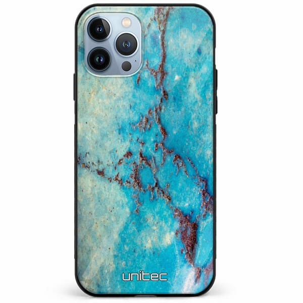 iPhone 11 Pro unitec suojakuori Turquoise Marble
