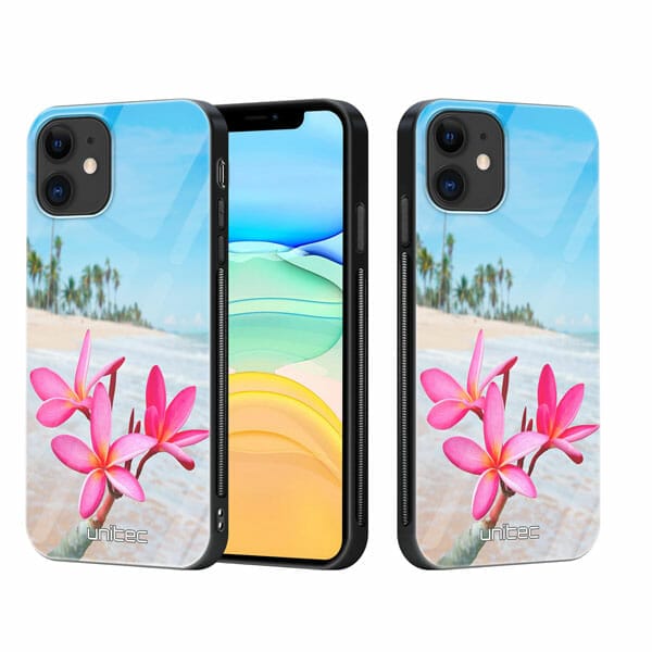 iPhone 11 unitec suojakuori 2 Beach Flowers