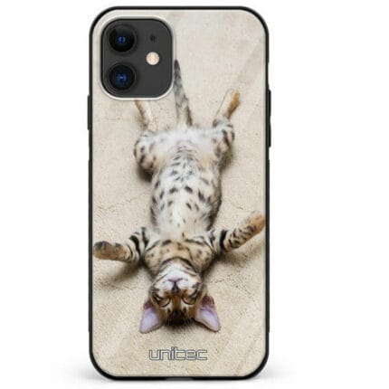 iPhone 11 unitec suojakuori Relaxing Cat