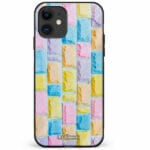 iPhone 12 Mini unitec suojakuori Colorful Bricks