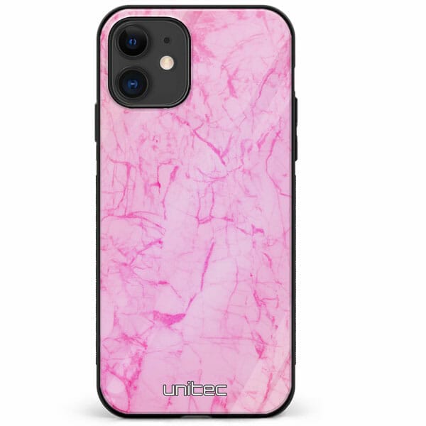 iPhone 12 Mini unitec suojakuori Light Pink Marble
