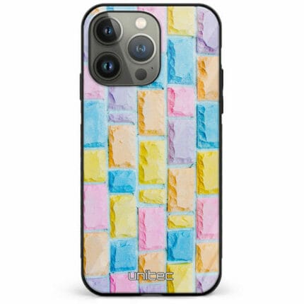 iPhone 12 Pro Max unitec suojakuori Colorful Bricks