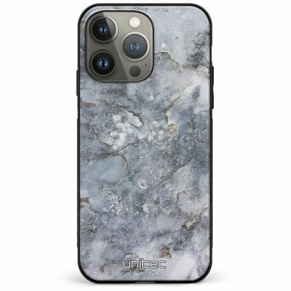 iPhone 12 Pro Max unitec suojakuori Grey Marble