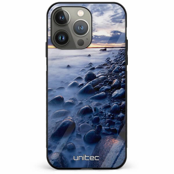iPhone 12 Pro Max unitec suojakuori Rocky Beach Sunset