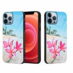 iPhone 12 Pro unitec suojakuori 2 Beach Flowers