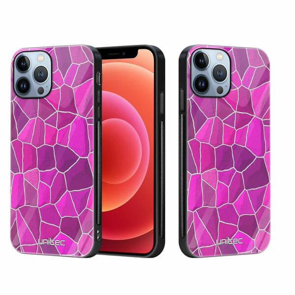 iPhone 12 Pro unitec suojakuori 2 Pink Pattern