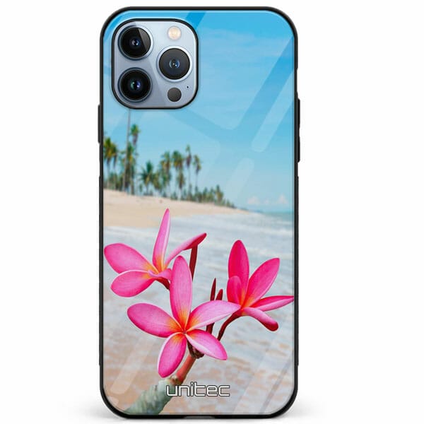 iPhone 12 Pro unitec suojakuori Beach Flowers