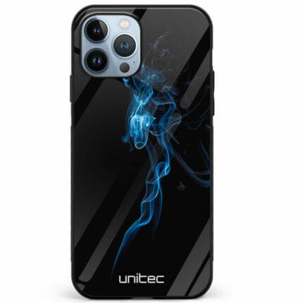 iPhone 12 Pro unitec suojakuori Blue Smoke on Black