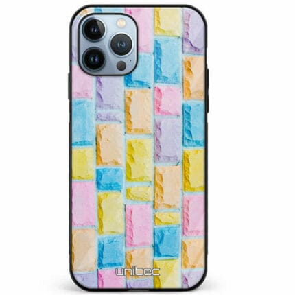 iPhone 12 Pro unitec suojakuori Colorful Bricks
