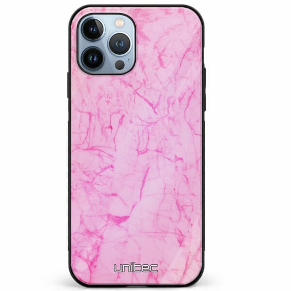 iPhone 12 Pro unitec suojakuori Light Pink Marble